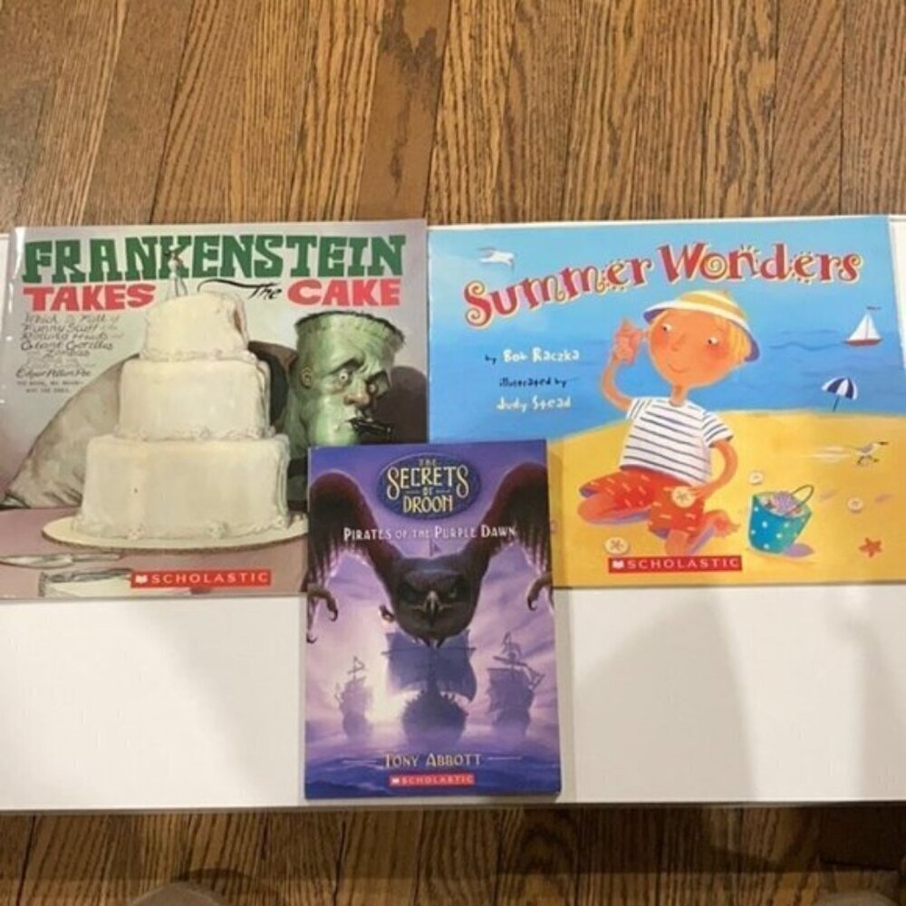 2FOR$10, 3 books bundle Frankenstein Takes the Cake, Summer Wonders,